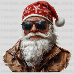 Age Is Just A Number Santa Claus Design - DTF Heat Transfer - transferlegend