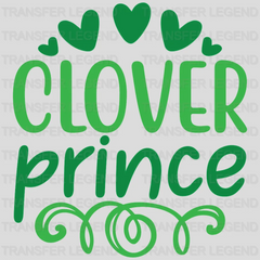 Clover Prince St. Patrick's Day Design - DTF heat transfer - transferlegend