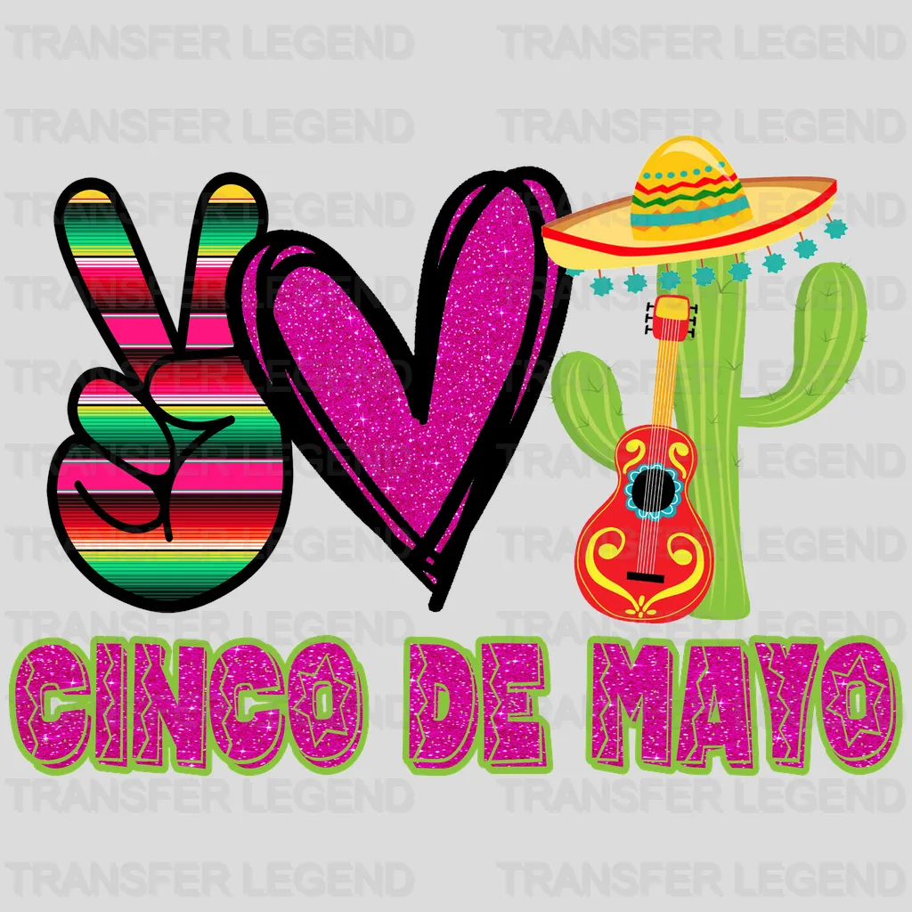 Cinco De Mayo - Cinco De Mayo DTF heat transfer - transferlegend