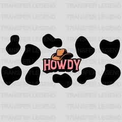 Howdy UV DTF Transfer Cup Wrap UV DTF Sticker - transferlegend