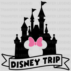 Disney Castle - Disney Trip Mickey And Minnie Design - DTF heat transfer - transferlegend