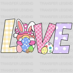 LOVE Easter Design - DTF heat transfer - transferlegend