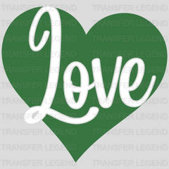 Love St. Patrick's Day Design - DTF heat transfer - transferlegend