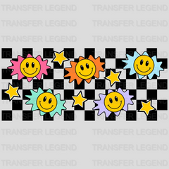 Flower Smilies UV DTF Transfer Cup Wrap UV DTF Sticker - transferlegend