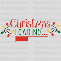 Christmas Loading Design, Christmas Design - DTF heat transfer - transferlegend