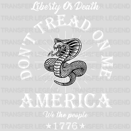 Don't Tread On Me - Patriot Design DTF Heat Transfer - transferlegend