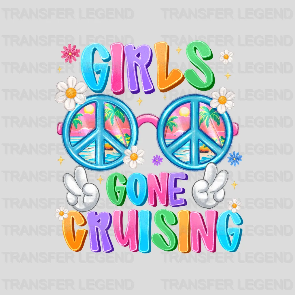 Girls Gone Cruising Summer Design - DTF Heat Transfers - transferlegend