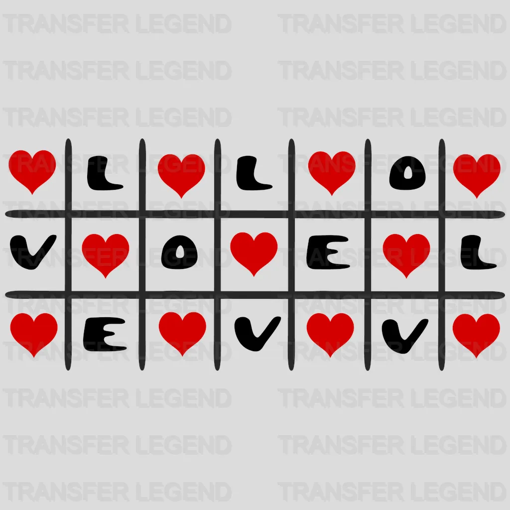 LOVE UV DTF Transfer Cup Wrap UV DTF Sticker - transferlegend