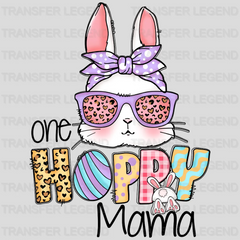 One Hoppy Mama Easter Design - DTF heat transfer - transferlegend