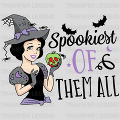 Snow White Spookiest Of Them All Design - DTF heat transfer - transferlegend