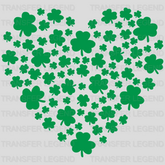 Heart St. Patrick's Day Design - DTF heat transfer - transferlegend