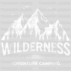 Wilderness Adventure Camping Design - DTF heat transfer - transferlegend