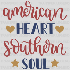 American Heart Southern Soul DTF Transfer - transferlegend