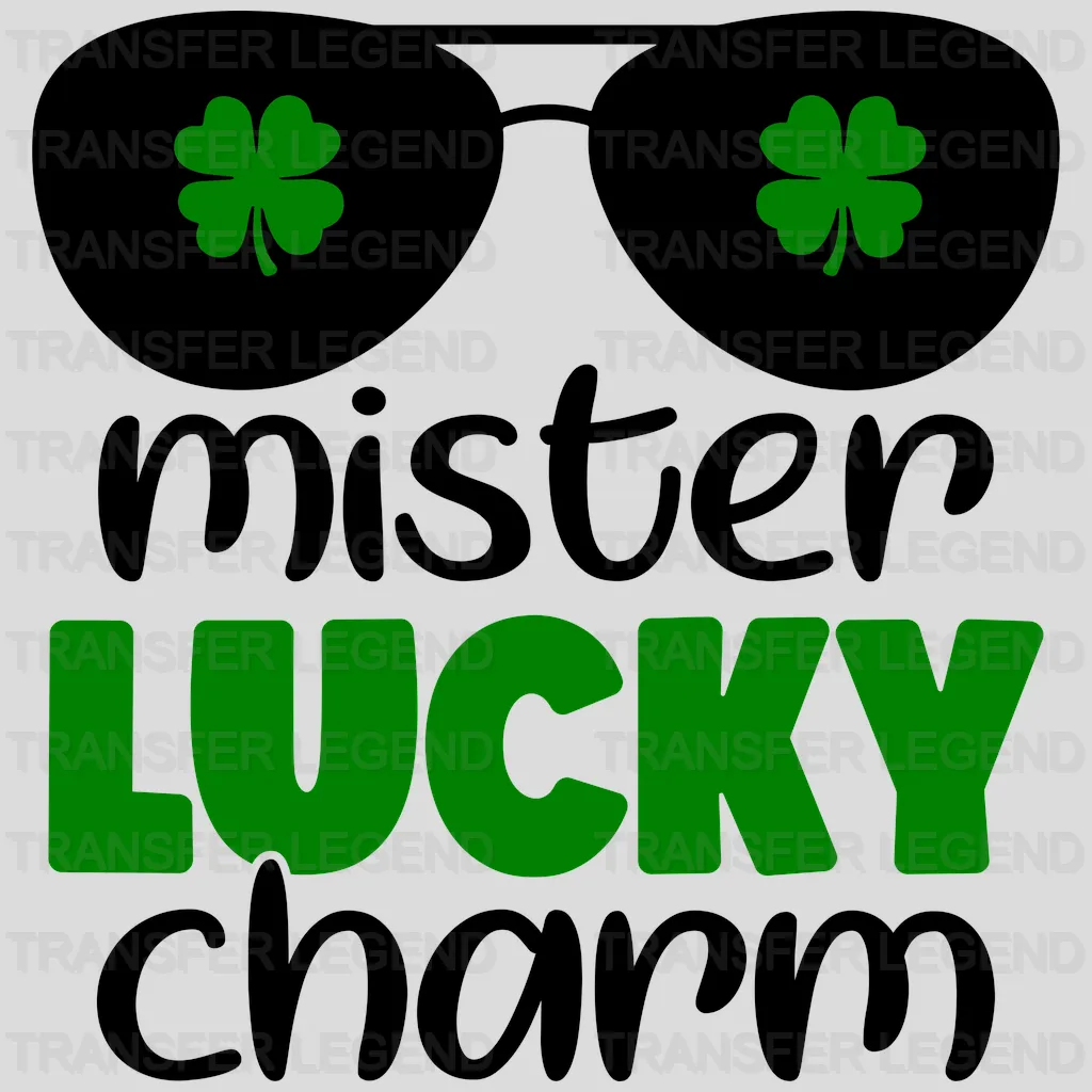 Mister Lucky Charm St. Patrick's Day Design - DTF heat transfer - transferlegend