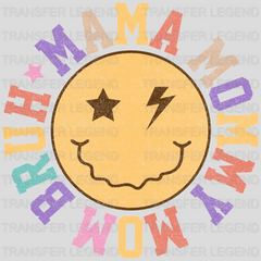 Mama Mommy Mom Bruh Smiley- Mothers Day - DTF Transfer - transferlegend