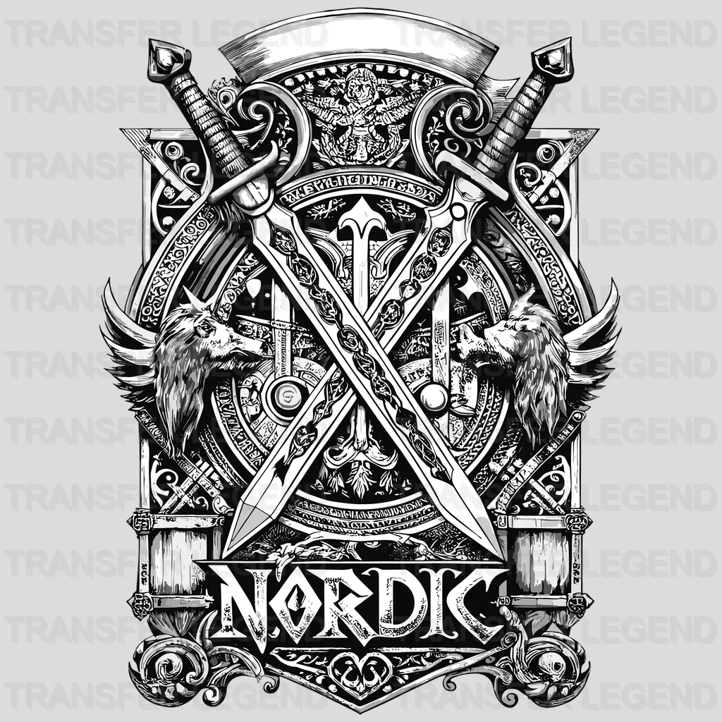 Battle Call Nordic Design - DTF Heat Transfer - transferlegend