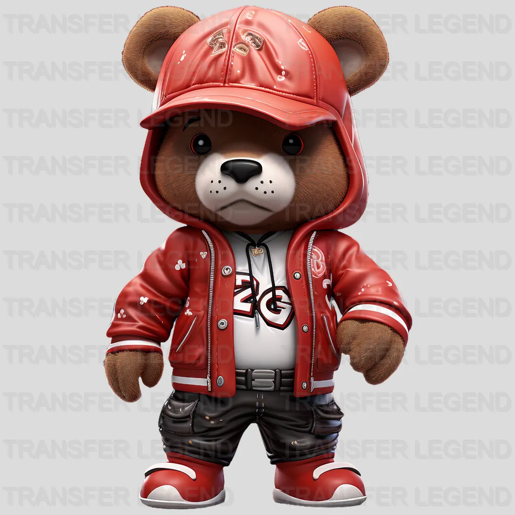 Favorite Color Red Teddy Design - DTF Heat Transfer - transferlegend