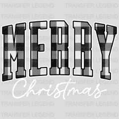 MERRY CHRISTMAS CHK , Christmas Design, Dtf Heat Transfer - transferlegend