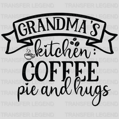 Grandma's Kitchen Coffee Design - DTF Heat Transfer - transferlegend