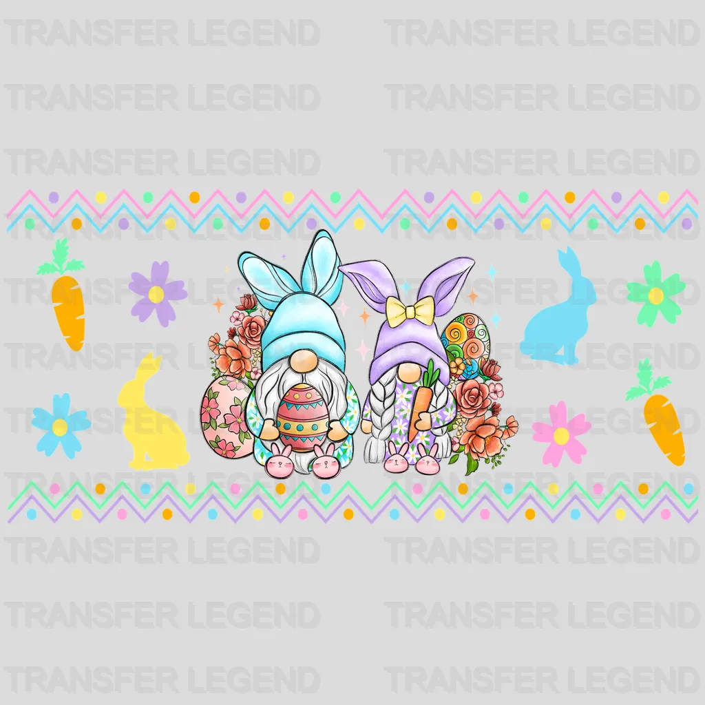 Gnomies Easter UV DTF Transfer Cup Wrap UV DTF Sticker - transferlegend