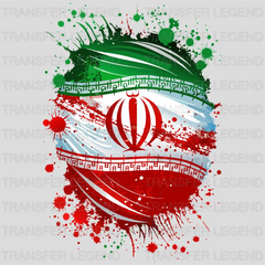 Iran Flag Design - DTF Heat Transfer - transferlegend