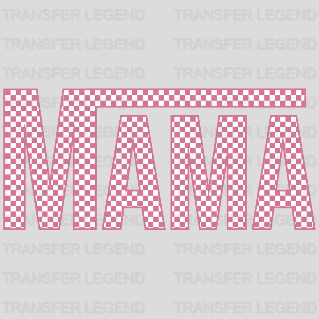 VANS MAMA Christmas Design - DTF heat transfer - transferlegend