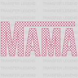 VANS MAMA Christmas Design - DTF heat transfer - transferlegend