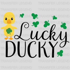 Lucky Ducky St. Patrick's Day Design - DTF heat transfer - transferlegend