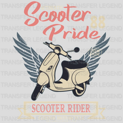 Scooter Pride 88 - Motocycle Design DTF Heat Transfer - transferlegend