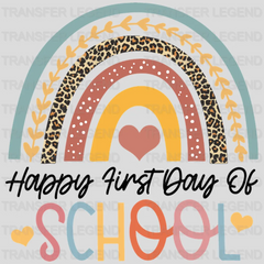 Happy First Day of School Teacher Design - DTF heat transfer - transferlegend