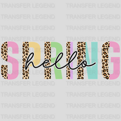 Spring Hello Easter Design - DTF heat transfer - transferlegend