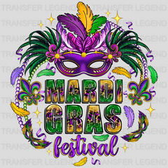 Mardi Gras Festival Design- Mardi Gras DTF heat transfer - transferlegend