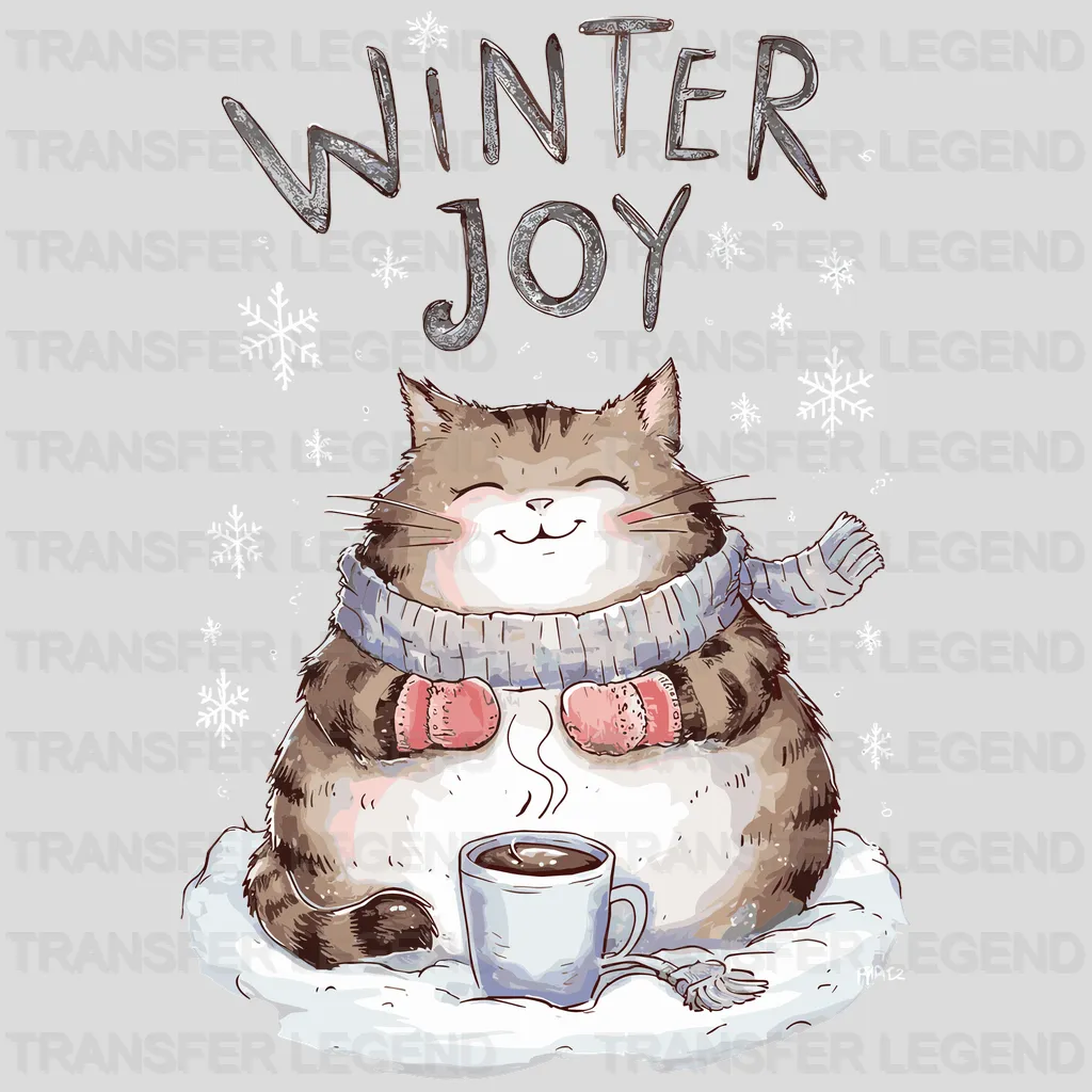 Funny Joy Winter Design - DTF Heat Transfers - transferlegend