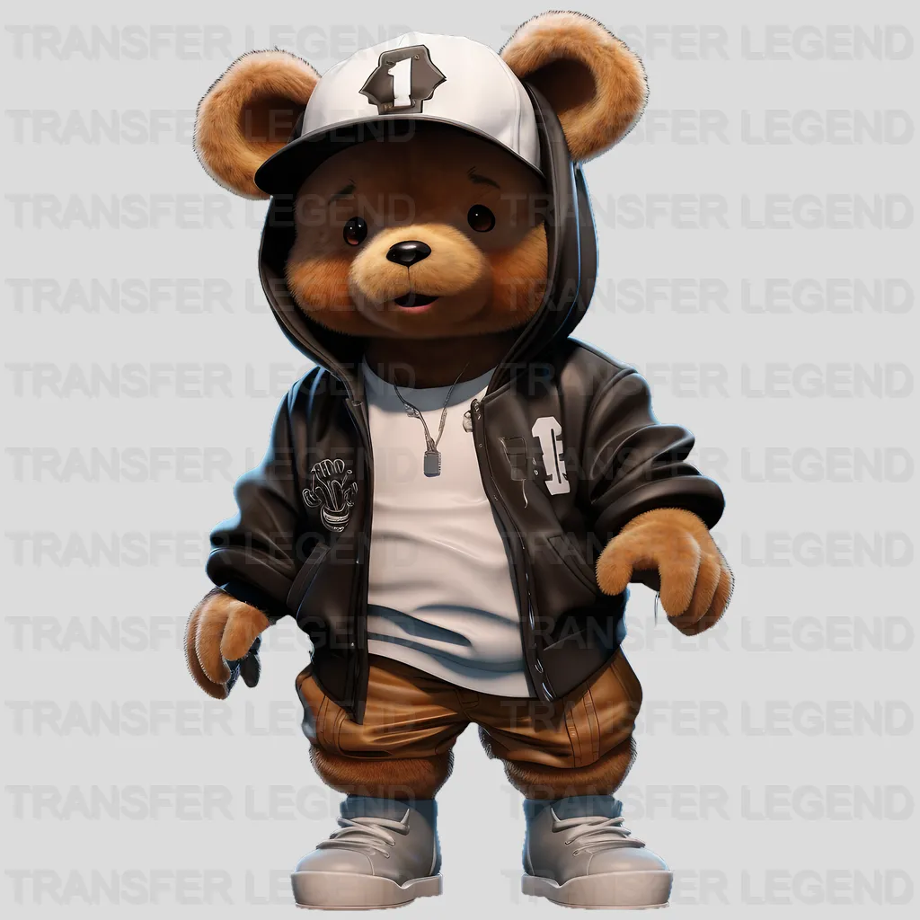 Ready For The Game Teddy Design - DTF Heat Transfer - transferlegend