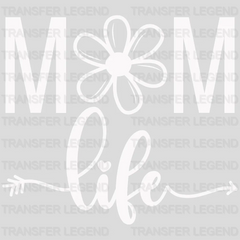 MOM Life Floral - Mothers Day - Plant Lovers Design - DTF heat transfer - transferlegend