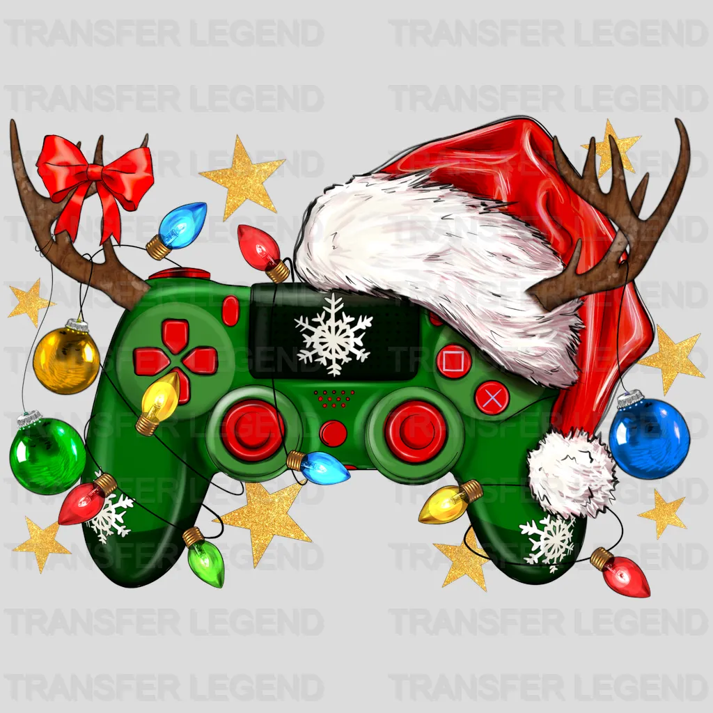 GAMER Christmas Design - DTF heat transfer - transferlegend