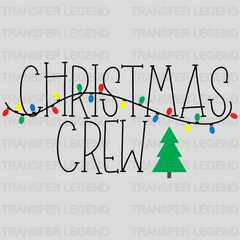 Christmas Crew Design, Christmas Design, Dtf Heat Transfer - transferlegend