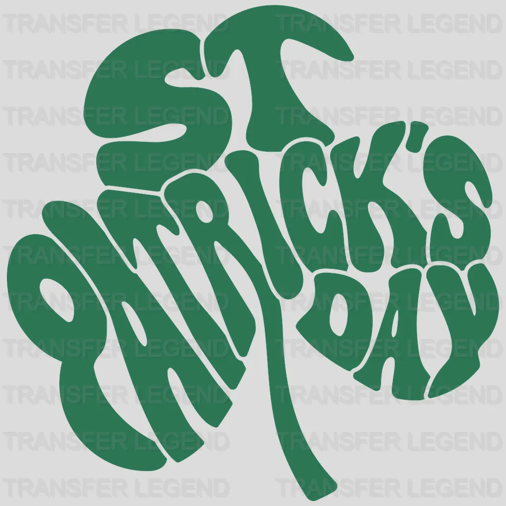 Clover St. Patrick's Day Design - DTF heat transfer - transferlegend