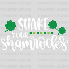 Shake Your Shamrocks St. Patrick's Day Design - DTF heat transfer - transferlegend