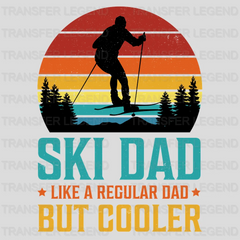 Ski Dad Like A Regular Dad But Cooler Design - DTF heat transfer - transferlegend