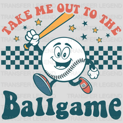 Take Me Out To The Ballgame Star  DTF Transfer - transferlegend