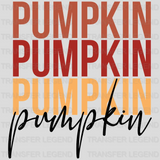 Pumpkin pumpkin Fall Design - DTF heat transfer - transferlegend