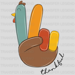 Turkey Thankful Design - DTF heat transfer - transferlegend