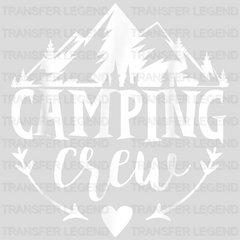 Camping Crew - Camping Group Design - DTF heat transfer - transferlegend