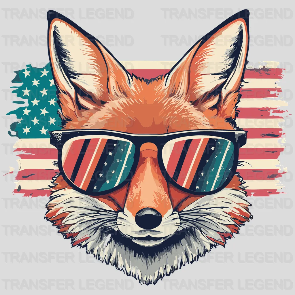 Fox USA Design - DTF Heat Transfers - transferlegend