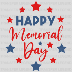 Happy Memorial Day - Memorial Day DTF Transfer - transferlegend