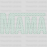 VANS MAMA Christmas Design - DTF heat transfer - transferlegend