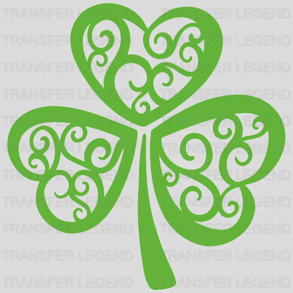 Clover St. Patrick's Day Design - DTF heat transfer - transferlegend