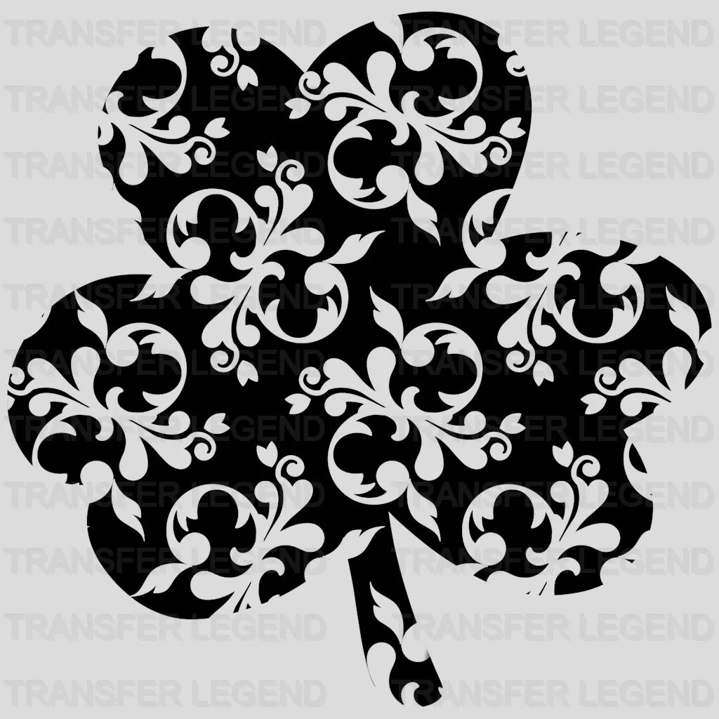 Clover St. Patrick's Day Design - DTF heat transfer - transferlegend