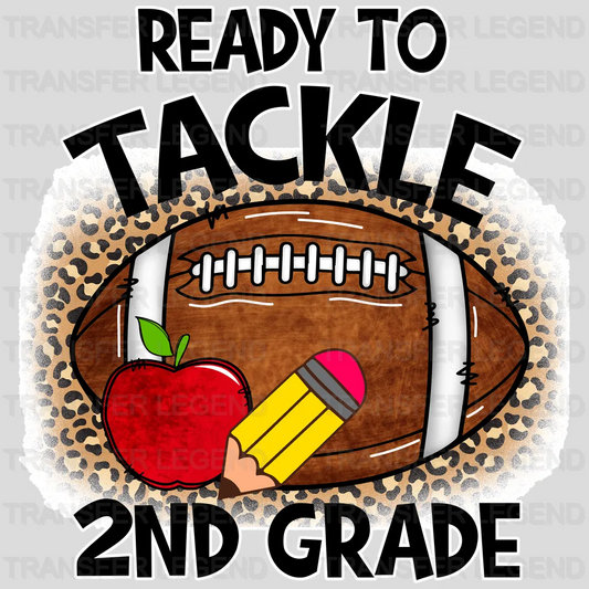 Ready To Tackle 2nd Grade - Back To School DTF Transfer - transferlegend